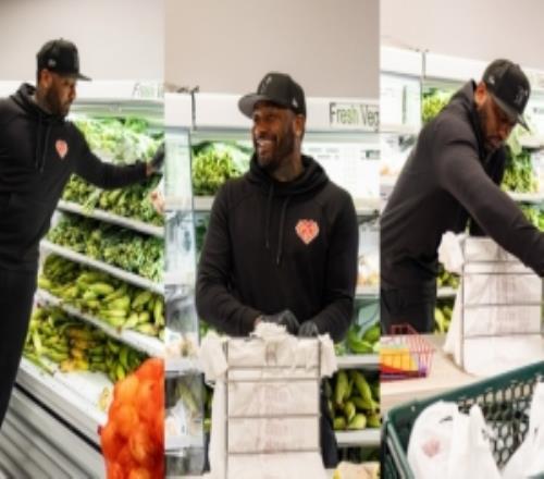 心系DC！奇才官方晒出沃尔在食品救济站做义工&球迷见面会的照片