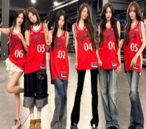 夢幻聯動！張元英&安宥真攜IVE全團身著球衣現身快船主場看球！