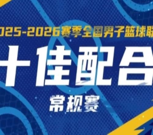 無限我的城20252026賽季NBL常規(guī)賽十佳配合