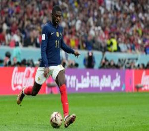 登貝萊自2022年后首次在法國隊助攻，國家隊4次助攻3次傳給姆巴佩