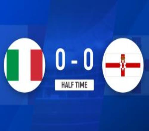 半场意大利00北爱尔兰迪马尔科、托纳利造险