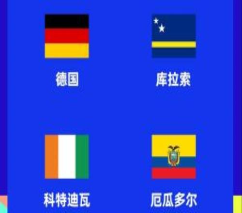 02不敌中国男足！库拉索世界杯与德国、科特迪瓦、厄瓜多尔同组