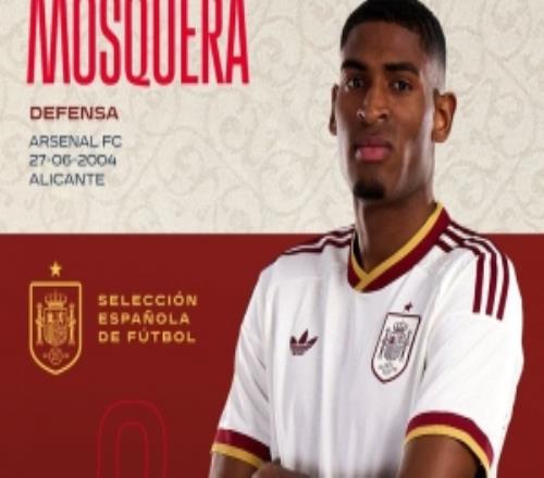 西班牙官方曬海報(bào)，祝賀莫斯克拉完成國(guó)家隊(duì)首秀