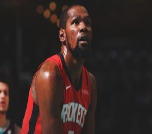 得分組織一把抓！火箭發(fā)布贏球海報(bào)：封面人物杜蘭特