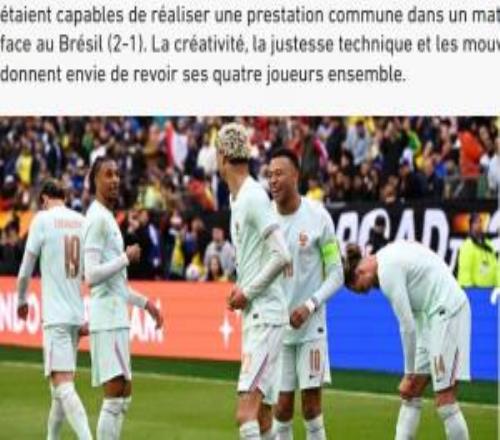 隊(duì)報(bào)分析法國“姆埃奧登”進(jìn)攻四人組：不斷換位讓巴西隊(duì)疲于奔命