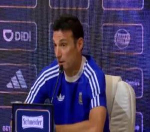 斯卡洛尼：我會盡一切努力讓梅西去世界杯為足球發(fā)展他必須參加