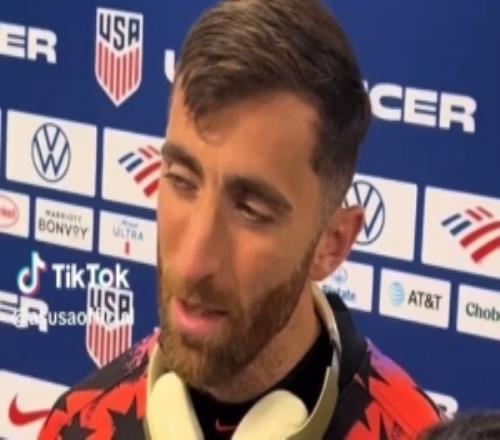 美國門將特納：我們攻防兩端都需要更高效，很遺憾讓球迷失望離場