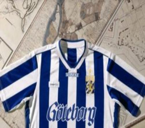 瑞典球隊哥德堡推出新比賽球衣：15件主場球衣取代單件主場球衣