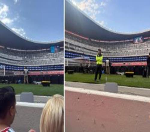 草臺班子世界杯揭幕戰場地一側能見度為0，看臺今日有球迷墜亡