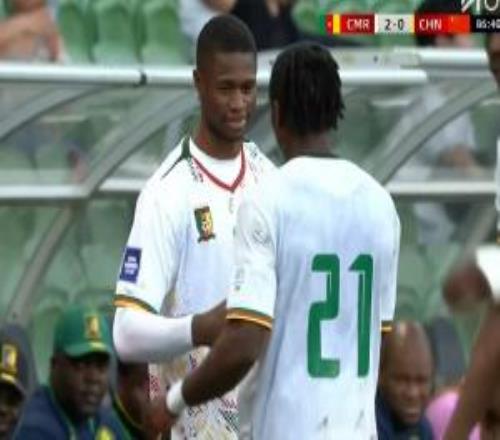 喀麦隆换上4000万身价科法内，效力药厂对阵阿森纳均首发打满全场