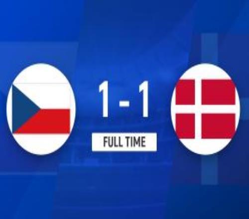 90分鐘戰(zhàn)報捷克11丹麥進(jìn)加時蘇爾克凌空斬閃擊安諾森救主