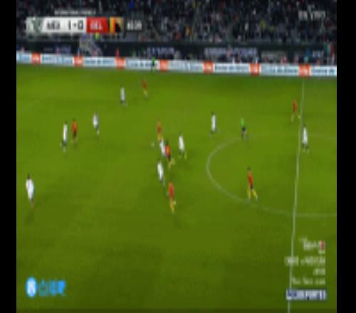 精彩！卢克巴基奥左脚搓射世界波直挂死角，比利时11扳平