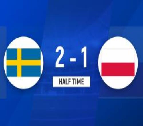 半場瑞典21波蘭伊蘭加、拉格比爾克破門扎萊夫斯基建功