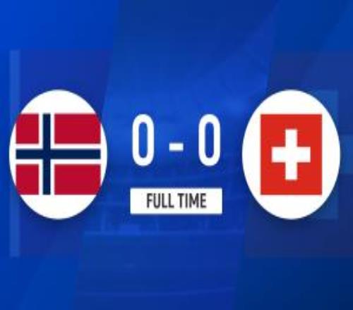 友誼賽挪威00悶平瑞士哈蘭德出戰(zhàn)無(wú)表現(xiàn)兩隊(duì)合計(jì)僅兩腳射正