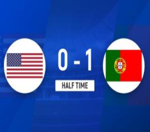 半場葡萄牙10美國B費(fèi)抽射造險(xiǎn)+助攻特林康推射破門