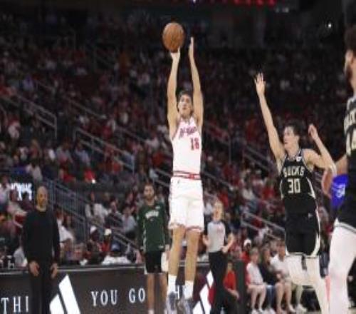 意不意外呢謝潑德單場(chǎng)轟進(jìn)9記三分創(chuàng)本賽季火箭球員最高紀(jì)錄