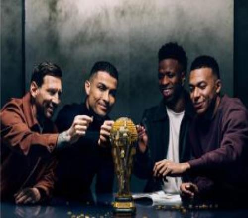 這得花多少錢?。犯呤澜绫麄髌好肺?、C羅、姆巴佩、維尼修斯同框