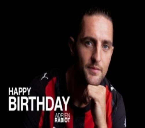 米蘭祝拉比奧特31歲生日快樂(lè)，球員加盟以來(lái)出戰(zhàn)24場(chǎng)5球5助