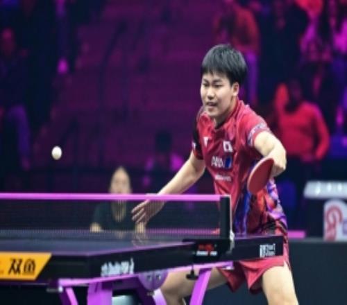 中國澳門乒乓球世界杯男單14決賽：松島輝空40戰(zhàn)勝莫雷加德