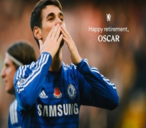 藍軍生涯203場造69球+套現(xiàn)6千萬！切爾西祝福奧斯卡：退役快樂！