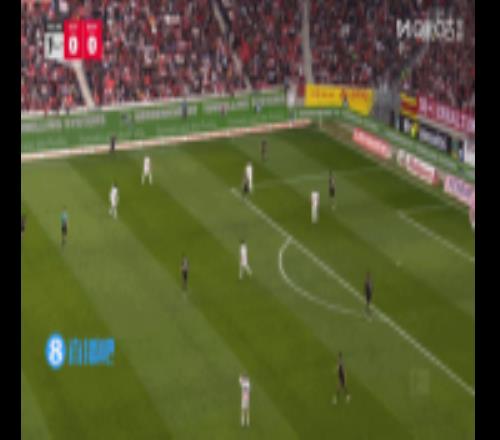 拜仁01落后！卡爾接球被斷，曼贊比世界波攻破諾伊爾球門！