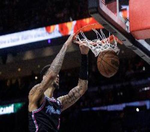 攻防俱佳！韋爾半場(chǎng)8中7砍下16分9板6帽正負(fù)值+19并列最高