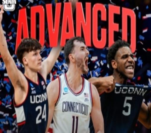 NCAA康涅狄格戰(zhàn)勝伊利諾伊殺進(jìn)決賽里德16+11瓦格勒20+8