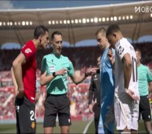 卢宁本场担任队长，选择姆巴佩作为能和裁判沟通的外场球员