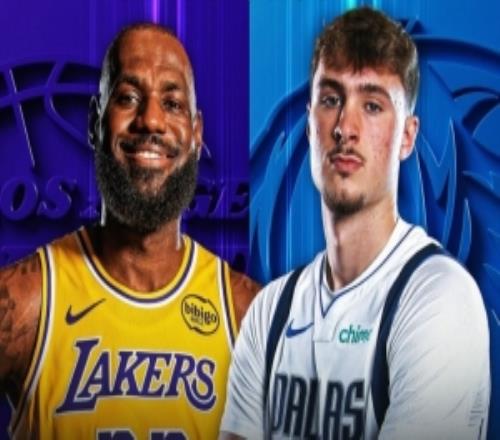NBA官方曬湖俠預(yù)熱海報(bào)：現(xiàn)役最老球員和最年輕球員直接對話