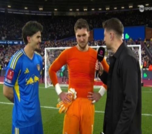 撲點(diǎn)建功！利茲聯(lián)門將：這就是足總杯的魔力，接下來專注于保級(jí)