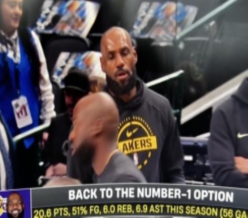 看老頭了！直播方曬詹姆斯熱身畫面配文：重回球隊(duì)頭號選擇