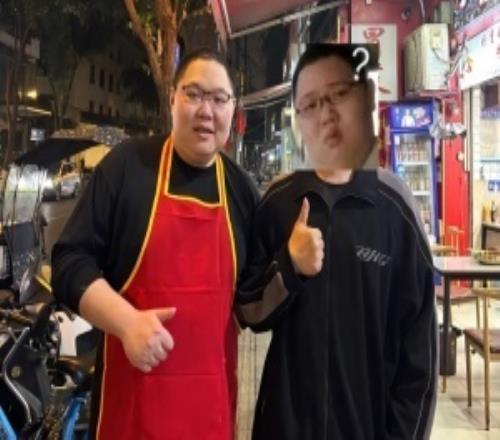 圍裙一帶可太像廚子了網(wǎng)友街頭偶遇PDD和五五開