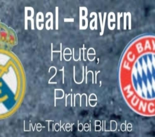 圖片報預(yù)測皇馬vs拜仁首發(fā)：凱恩PK姆巴佩，阿諾德對位迪亞斯