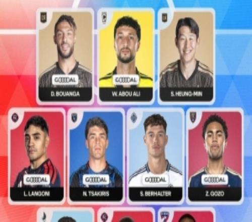 美職聯(lián)第6比賽日最佳陣：孫興慜、博安加在列，梅西入選替補陣容