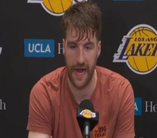 蒂米：為湖人首發(fā)我非常興奮有點過于激動了從小到大從未想過