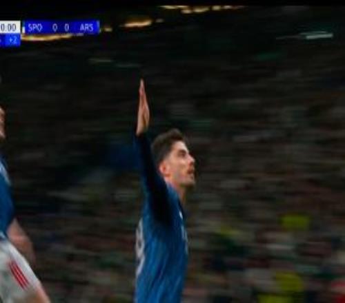 替補連線！馬丁內利助攻哈弗茨第91分鐘破門，阿森納10領先！