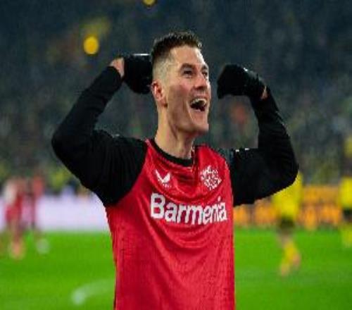 ?？耍汉芨吲d在五大聯(lián)賽打進(jìn)100球，勒沃庫森仍有機(jī)會(huì)晉級歐冠