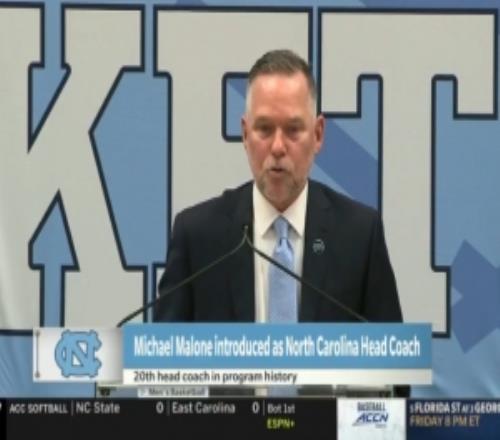 馬龍履新北卡主帥：這是我唯一考慮過(guò)的大學(xué)職位來(lái)就是為了爭(zhēng)冠