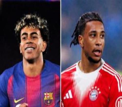 當(dāng)今足壇最強(qiáng)右邊鋒亞馬爾41場21球15助，奧利塞41場16球27助