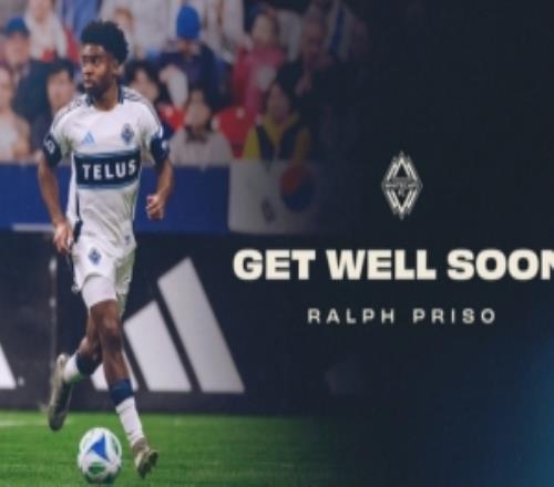 可能无缘世界杯！温哥华白浪官方：加拿大国脚普利索腿筋拉伤