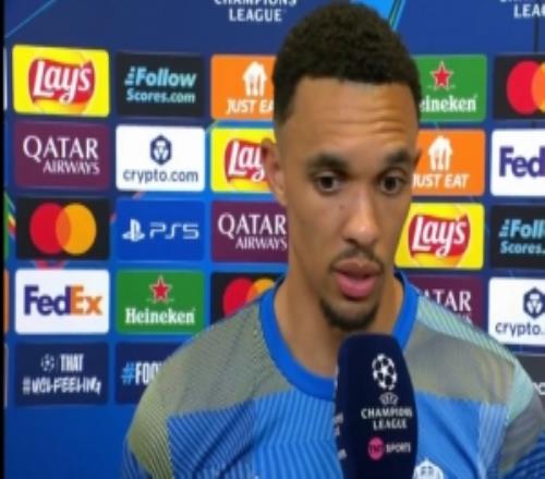 阿諾德：扳回一球對次回合比賽很重要，現在只是上半場結束