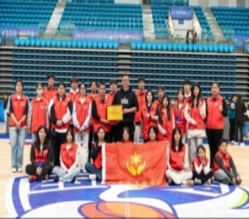 每一场精彩，都因有你们致厦门银行女篮主场志愿者