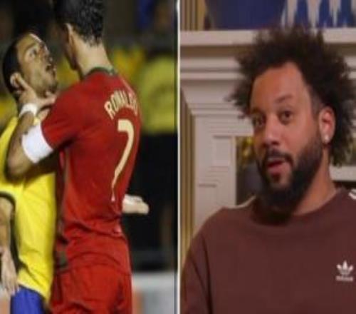 馬塞洛：與C羅關(guān)系好之前曾賽場沖突，我推倒他后他起來掐我脖子