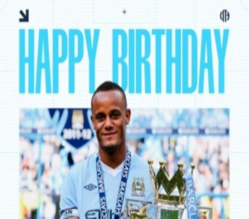 功勛隊(duì)長(zhǎng)！曼城官推祝孔帕尼40歲生快