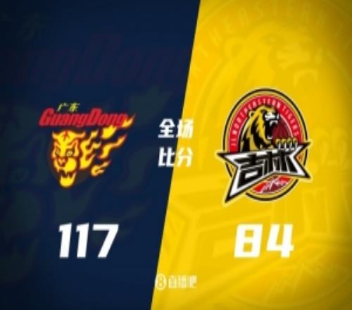 廣東大勝吉林杜潤旺20分奎因29+7+7摩爾空砍31分