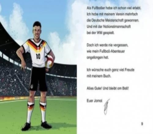 圖片報：穆西亞拉出版兩本兒童讀物，講述青少年時期的足球故事