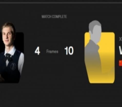 王信伯104戰(zhàn)勝尤里安博伊科晉級(jí)世錦賽80強(qiáng)，將戰(zhàn)賓漢姆