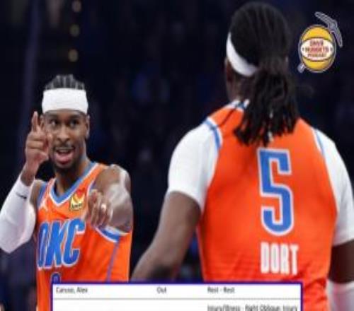 笑死雷霆明天打掘金10人輪休10個(gè)人的傷病理由沒(méi)有重樣的