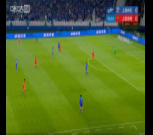 申花反擊機會，特謝拉直塞，拉唐半單刀機會推射稍稍偏出