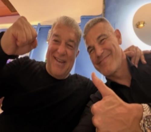 世體：拉波爾塔和助手慶?；蜀R本輪不勝，助手在社媒曬出兩人合影